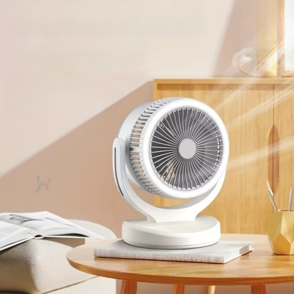 Air Cycle multifunction fan ™ | Compact design and double light/air function