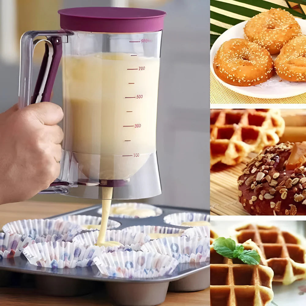 DosaImpasto™ | Il Dosatore Antigoccia per Muffin, Pancake e Dolci Perfetti