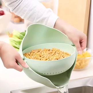 <tc>Intelligent Drain Bowl™ | Effortless Rinsing and Straining in One Step</tc>