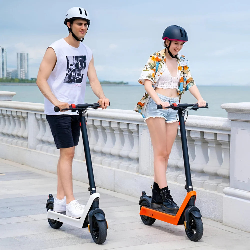 <tc>Foldable Electric Scooter with Disc Brakes and Powerful Motor</tc>