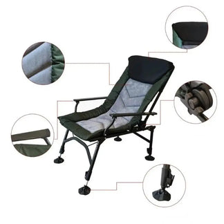 Poltrona Reclinabile da Campeggio™ | Comfort Regolabile per Ogni Terreno MigliorPrezzi.com
