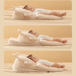 <tc>Bear-Shaped Anti-Reflux Baby Pillow™ | Safe and Cozy Sleep for Newborns
</tc>