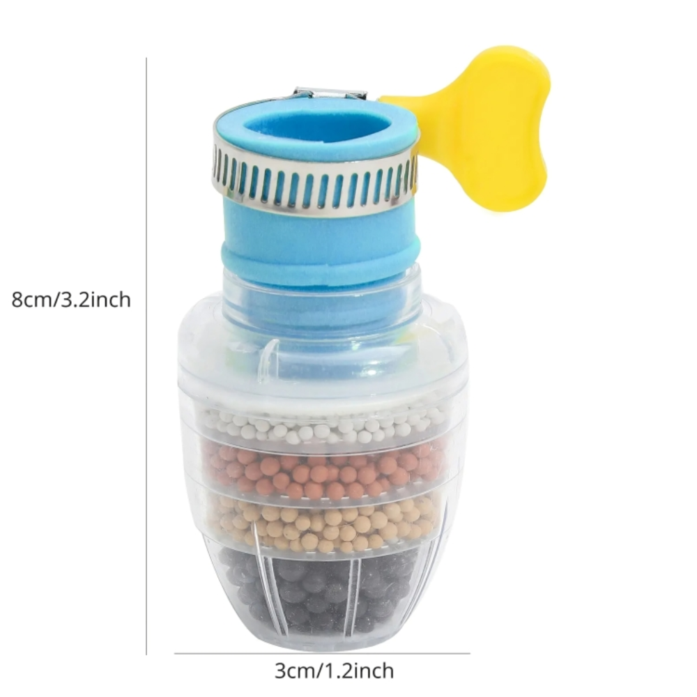 Rubinetto con filtro per acqua a 6 strati™ | Set da 3 pezzi Acqua pura per la tua cucina