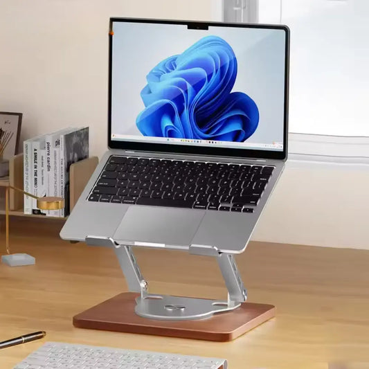 <tc>Ergonomic Laptop Stand™ | Natural Wood Support for Better Posture</tc>