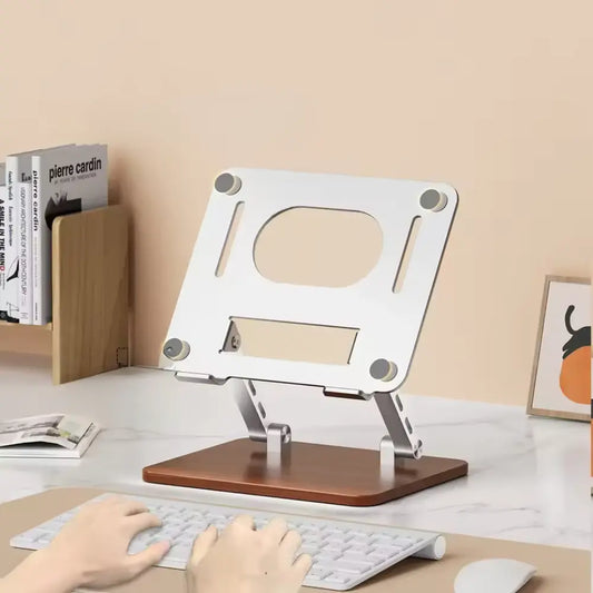 <tc>Ergonomic Laptop Stand™ | Natural Wood Support for Better Posture</tc>