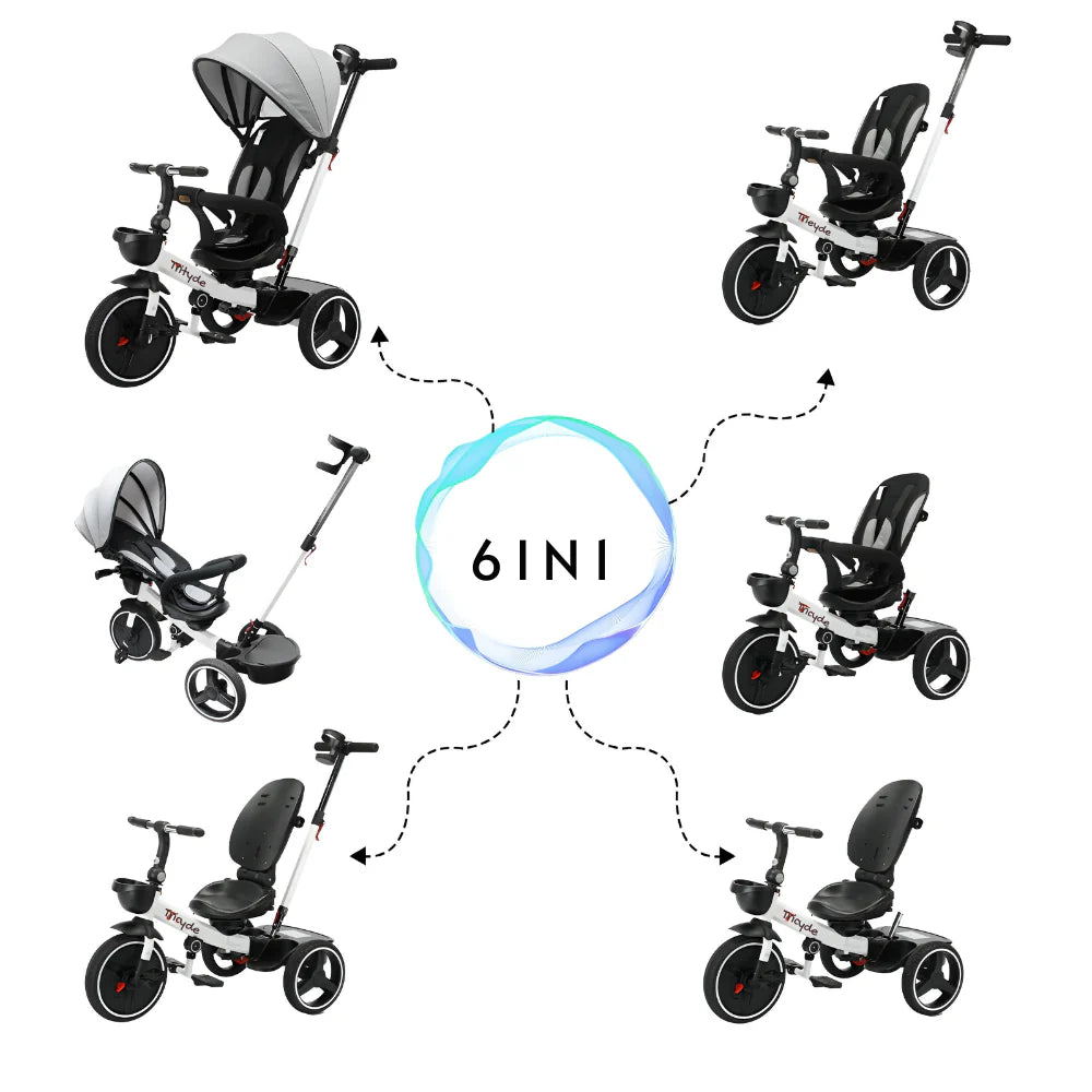 <tc>6-in-1 Kids Tricycle™ | Dream Ride with Comfort &amp; Safety

</tc>