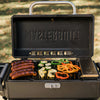 <tc>Portable Barbecue Grill with Wheels and Side Tables – Easy Outdoor Cooking</tc>