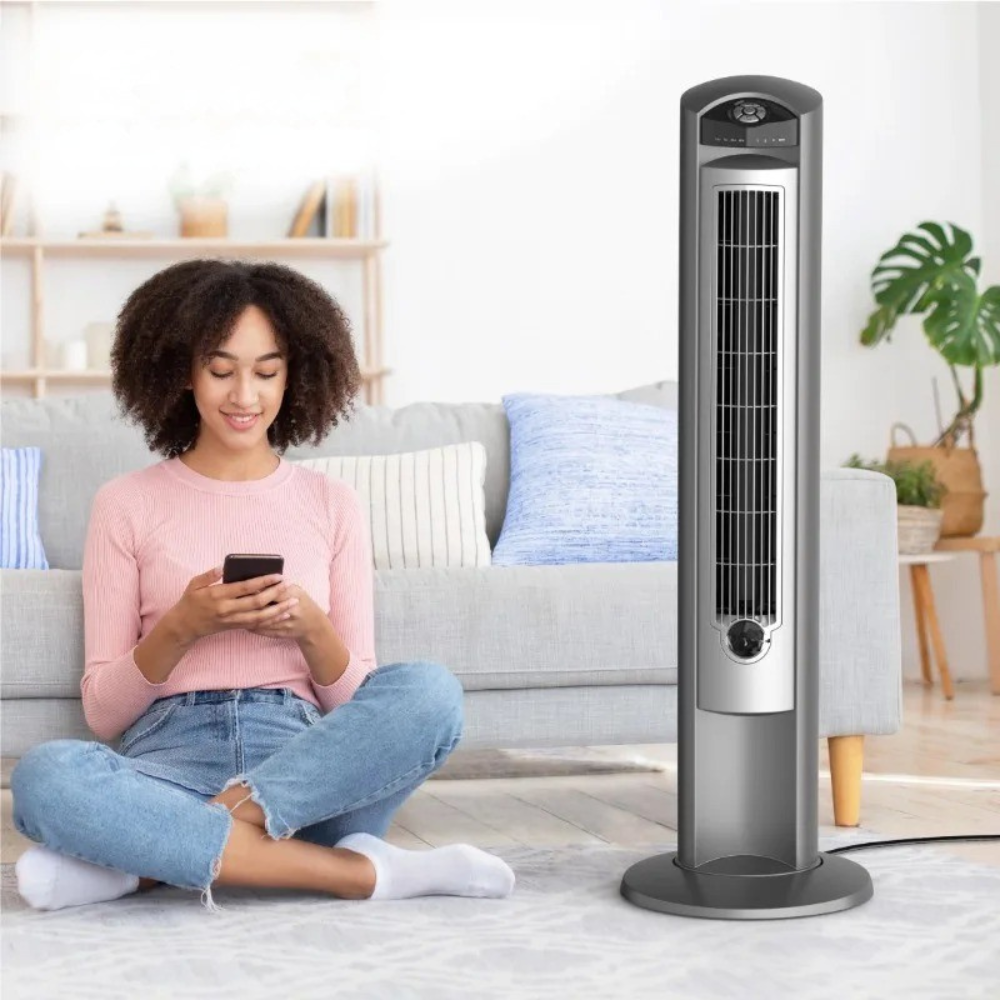 Ventilatore a Torre™ | Silenzioso e con Aria Purificata