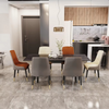 Set di 2 sedie da pranzo in pelle – eleganti e confortevoli