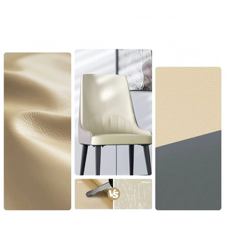 Set di 2 sedie da pranzo in pelle – eleganti e confortevoli