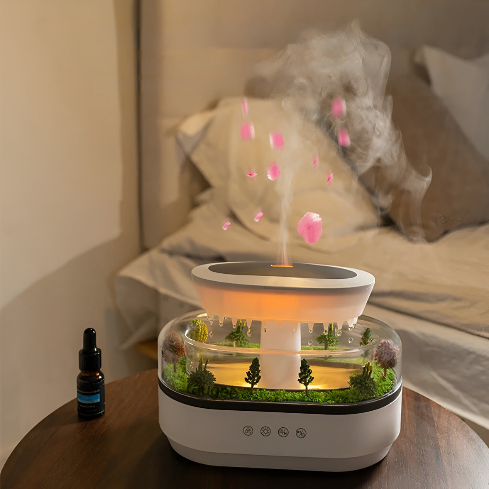 Air ™ RAINDROP AROMA WEBS Humidifier of refreshing aromas for well -being