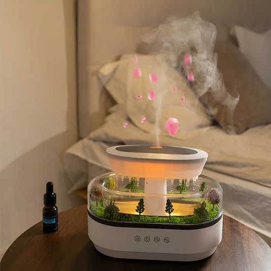 Air ™ RAINDROP AROMA WEBS Humidifier of refreshing aromas for well -being