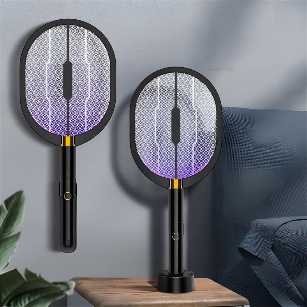 <tc>Mosquito Killer LED™ | Dual-Use Electric Racket, Wall &amp; Desk</tc>