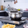 Friggitrice in Acciaio | Cottura Perfetta Senza Spruzzi
