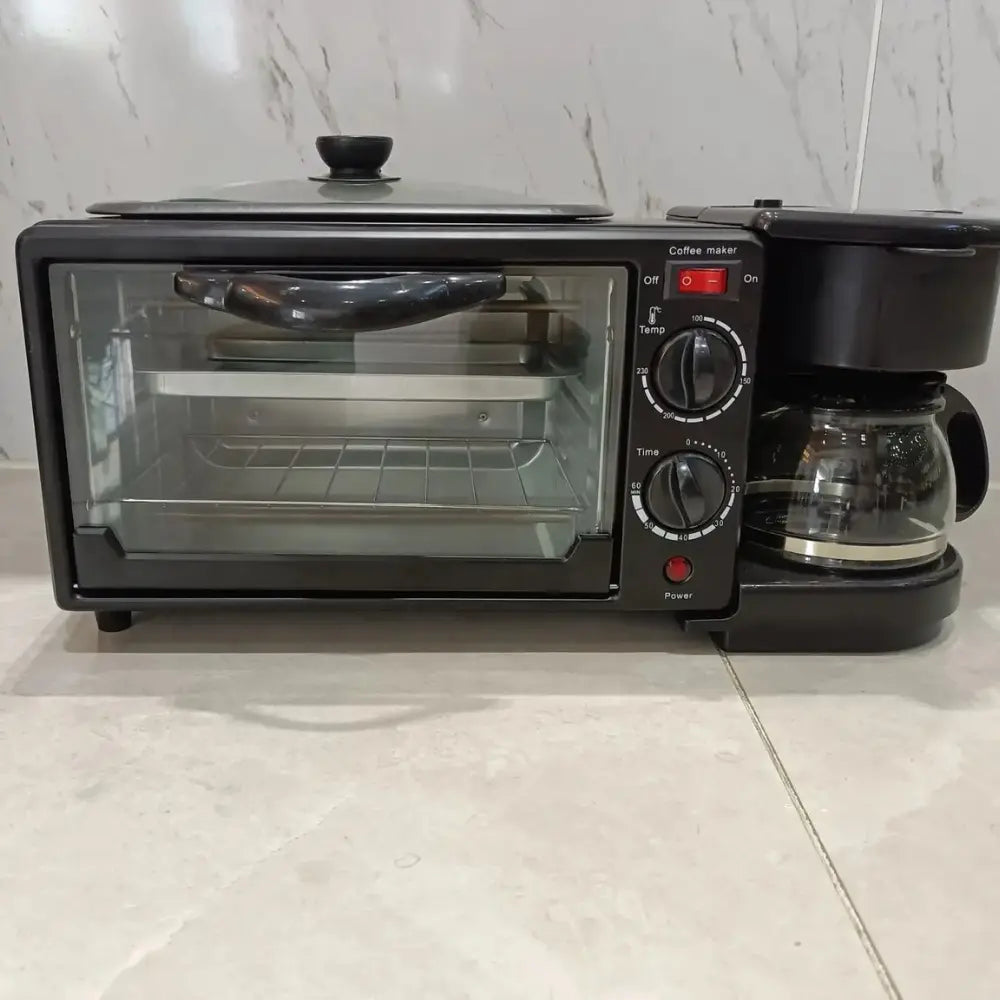 Macchina da Colazione 3-in-1™ | Prepara Toast, Caffè e Uova in un Attimo MigliorPrezzi.com