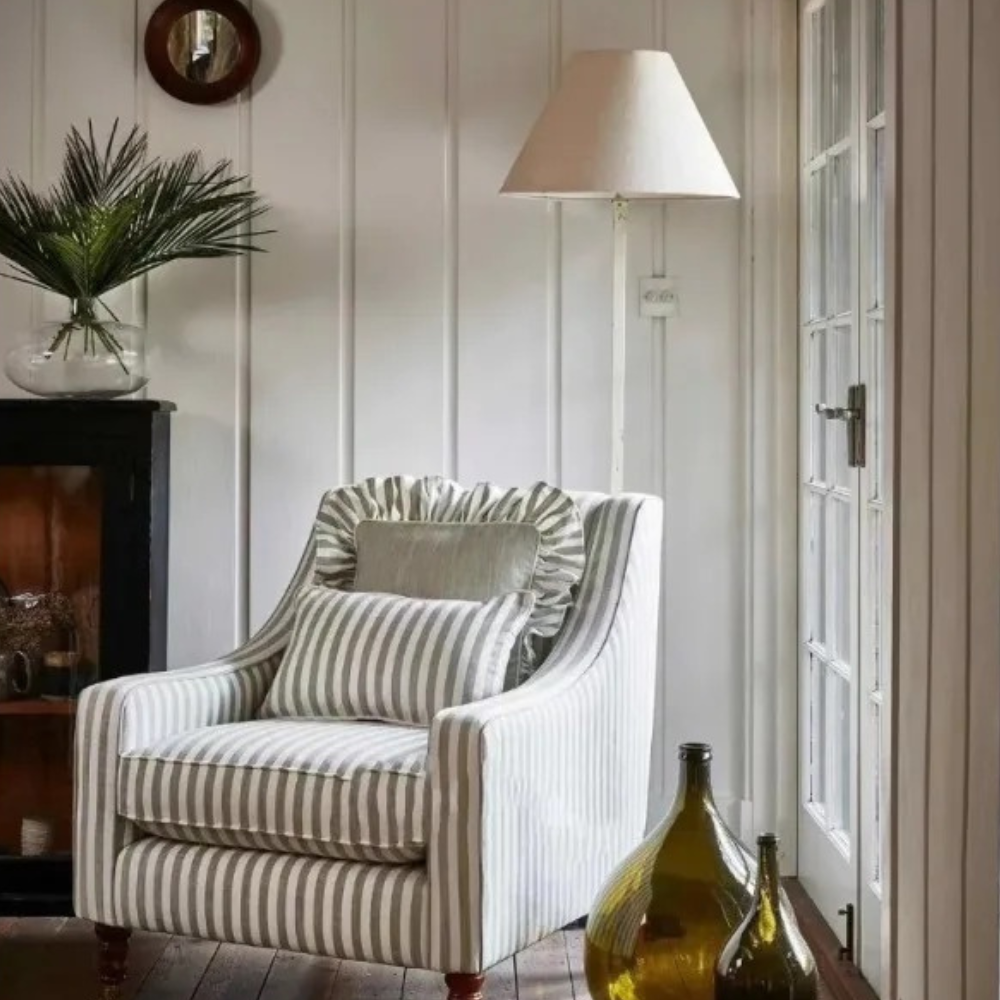 Divano singolo American Country™ | Poltrona retrò francese, elegante e confortevole