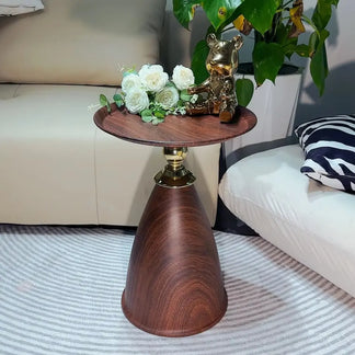 <tc>Wooden Accent Table™ | Warm Walnut Look &amp; Enduring Style</tc>