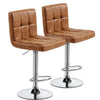 Set di 4 sgabelli da bar in similpelle™ | Sgabelli da bar di design eleganti e comodi MigliorPrezzi.com