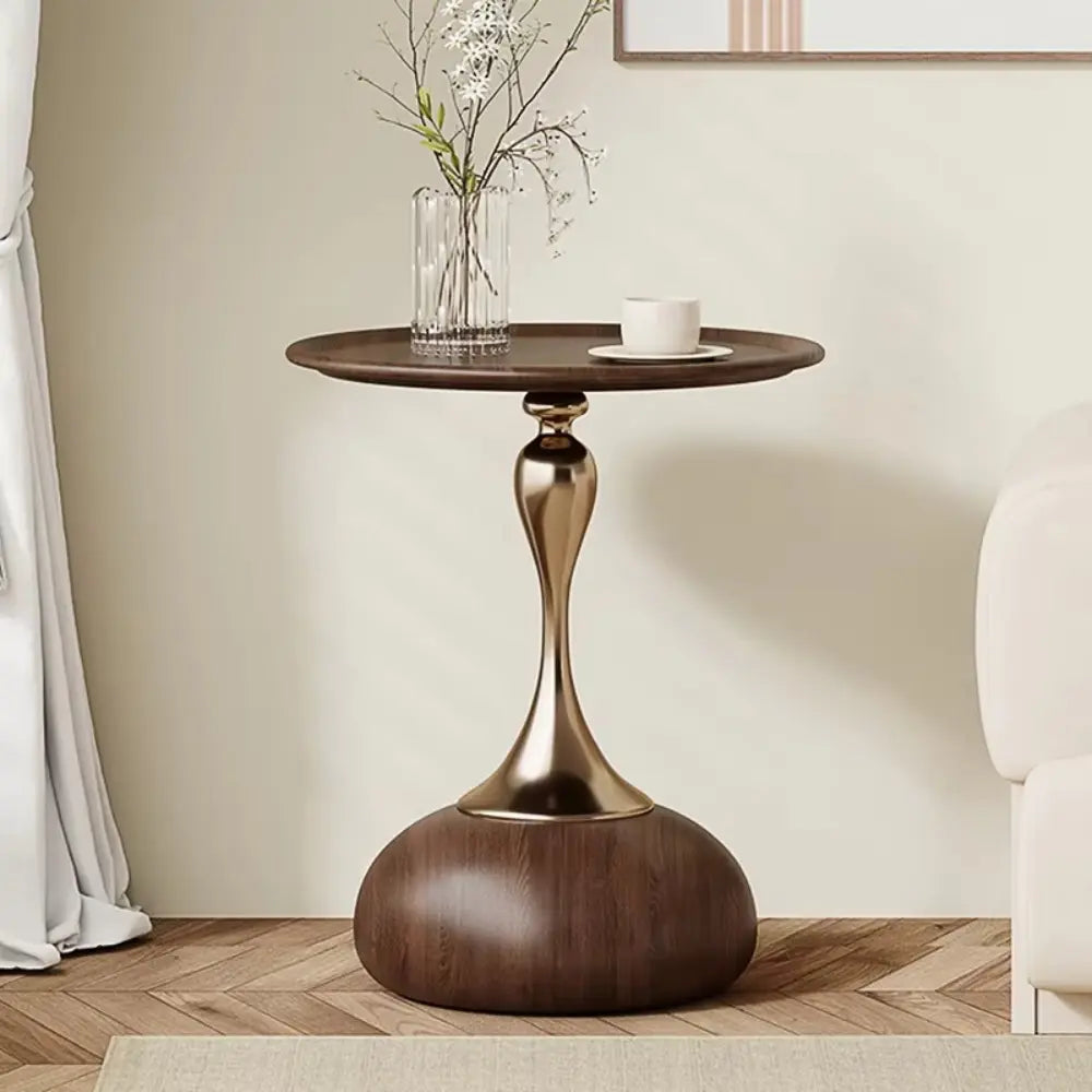 <tc>Wooden Accent Table™ | Warm Walnut Look &amp; Enduring Style</tc>