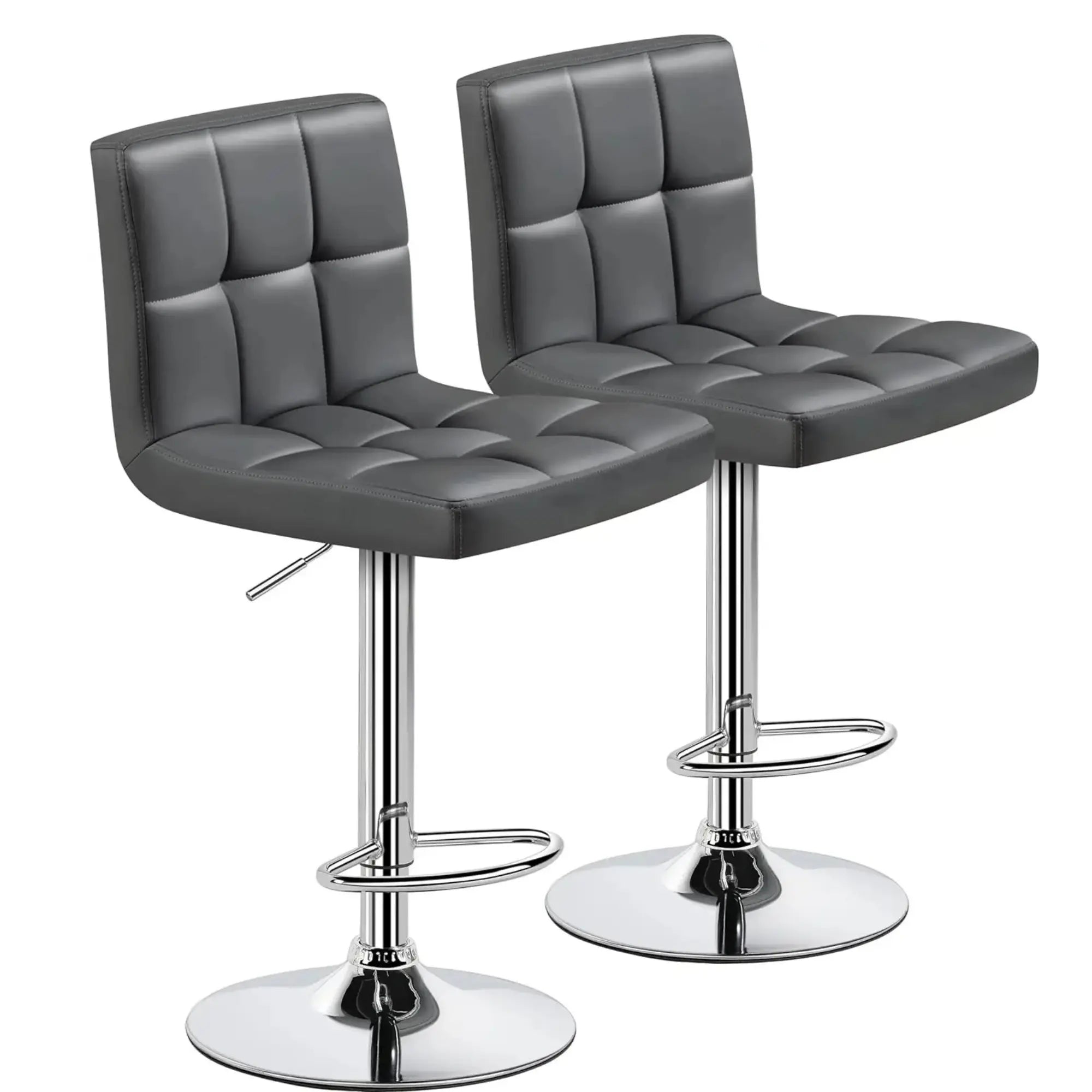Set di 4 sgabelli da bar in similpelle™ | Sgabelli da bar di design eleganti e comodi MigliorPrezzi.com