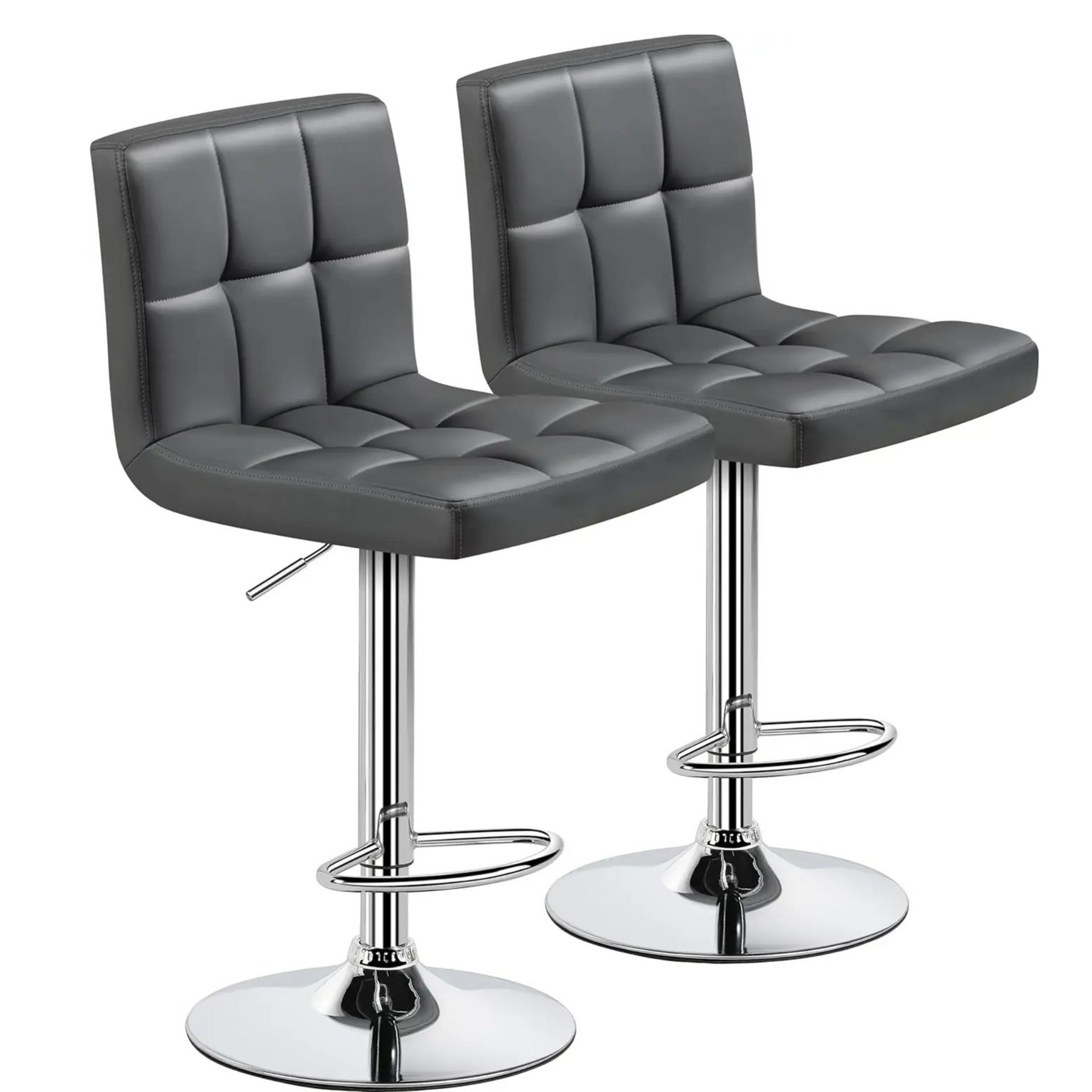 <tc>Bar Stool Set of 4™ | Stylish Faux Leather Seats for Modern Spaces</tc>