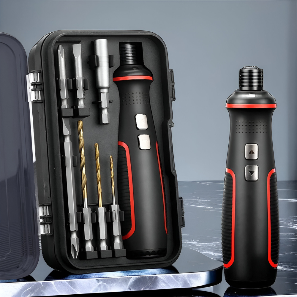 <tc>Rechargeable Electric Screwdriver with Built-in LED Light</tc>