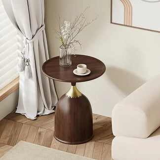 <tc>Wooden Accent Table™ | Warm Walnut Look &amp; Enduring Style</tc>
