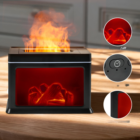 <tc>Electric Fireplace Stove™ | Decorative Heating with LED Flame</tc>