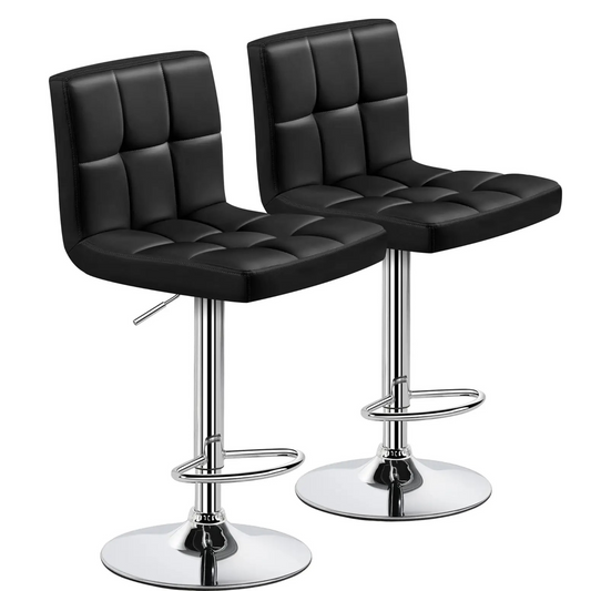 <tc>Bar Stool Set of 4™ | Stylish Faux Leather Seats for Modern Spaces</tc>