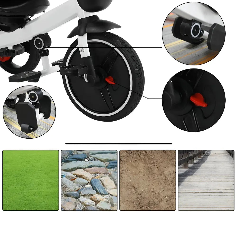 Triciclo per bambini 6 in 1 ™ | Triciclo da sogno, Comfort e Sicurezza MigliorPrezzi.com
