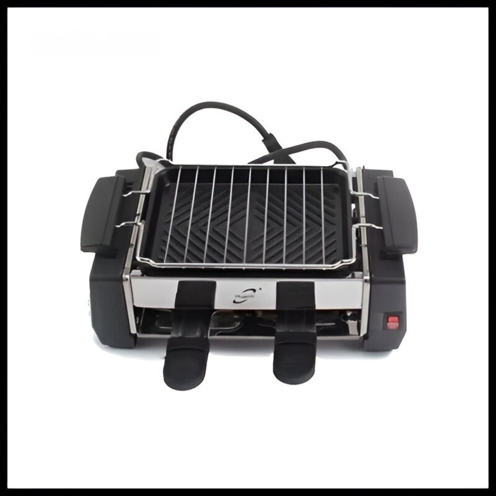 Non -stick electric grid ™ | Easy and tasty cooking at the table