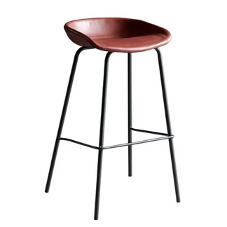 <tc>Bar Stool™ | Leather Seat with Refined Design

</tc>