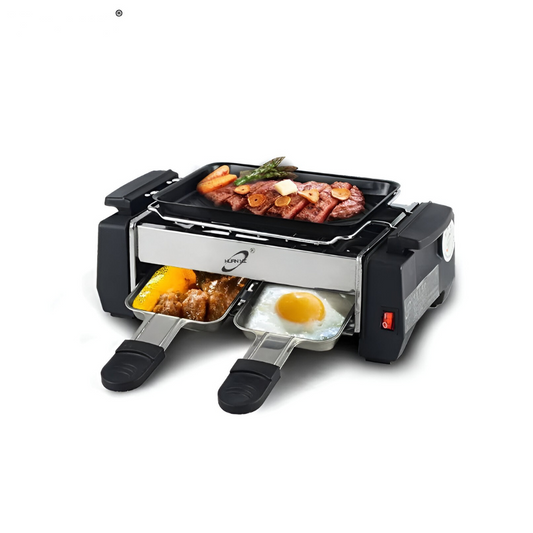 Non -stick electric grid ™ | Easy and tasty cooking at the table