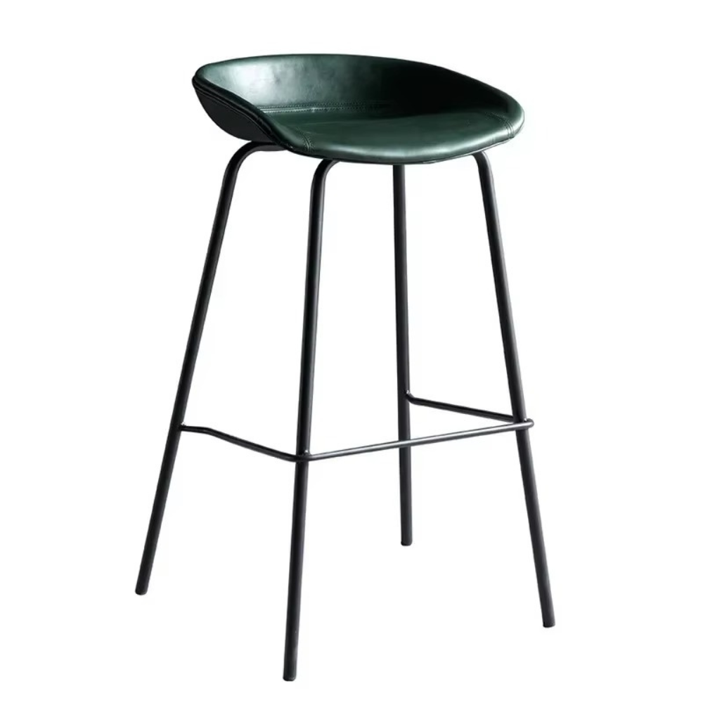 <tc>Bar Stool™ | Leather Seat with Refined Design

</tc>