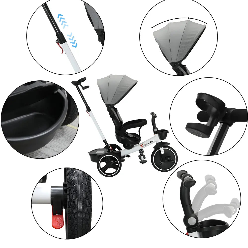 Triciclo per bambini 6 in 1 ™ | Triciclo da sogno, Comfort e Sicurezza MigliorPrezzi.com