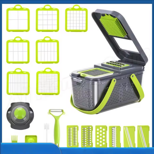 Multifunction Cuts ™ | 20 in 1 to slice, grate and chop