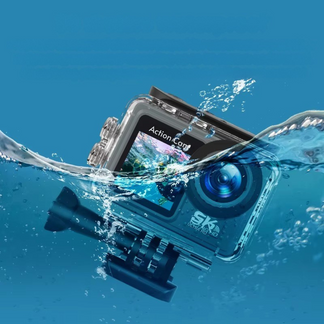 Action Cam 5k Ultra HD ™ | Extreme filming with complete accessories and audio pro