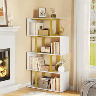 5 -shaped 5 -shaped bookcase | Wonder of elegant, modern and practical design