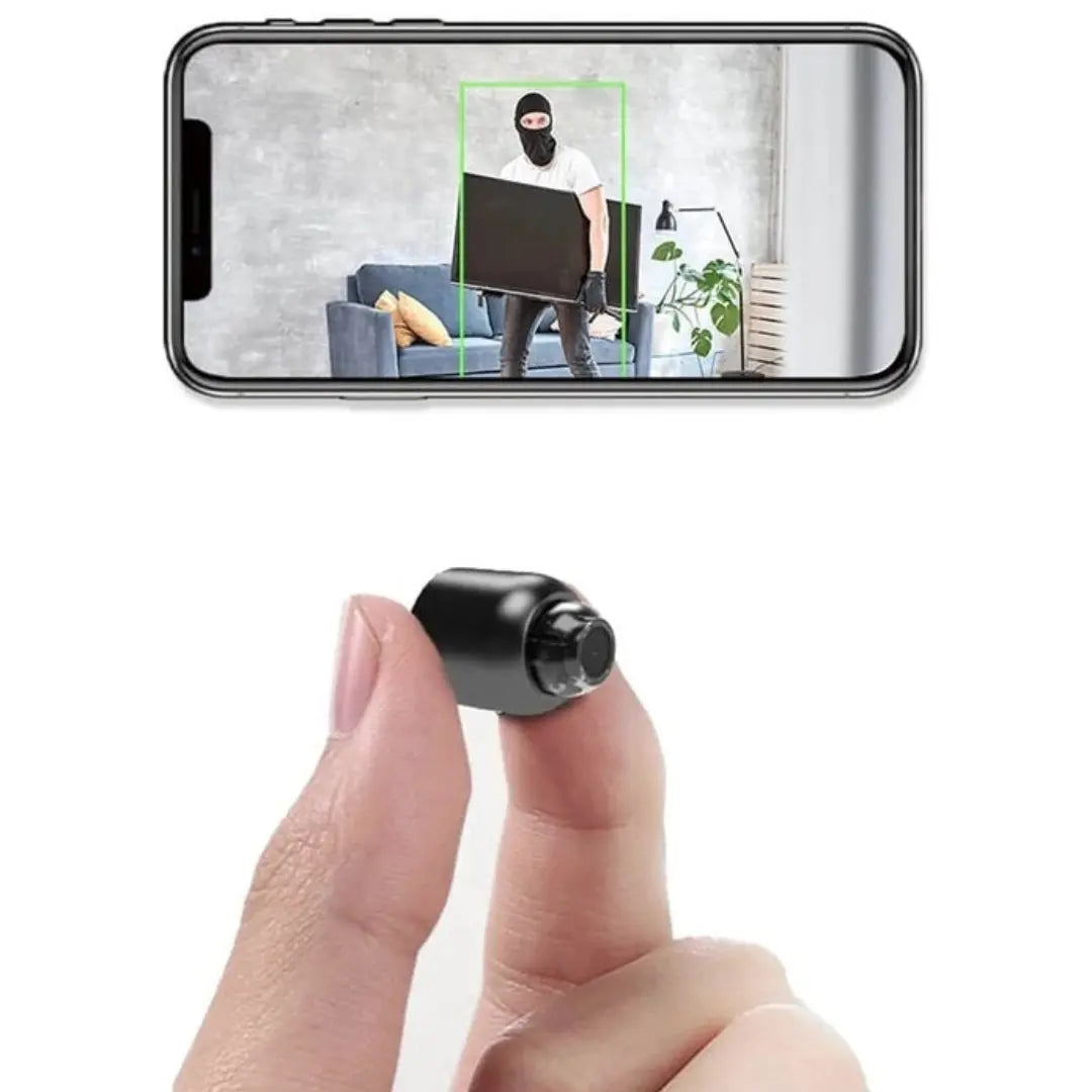 Mini Wireless Hidden Camera and Audio - Tiny Surveillance Mini Spy Cameras Wireless Nanny Monitoring MigliorPrezzi.com