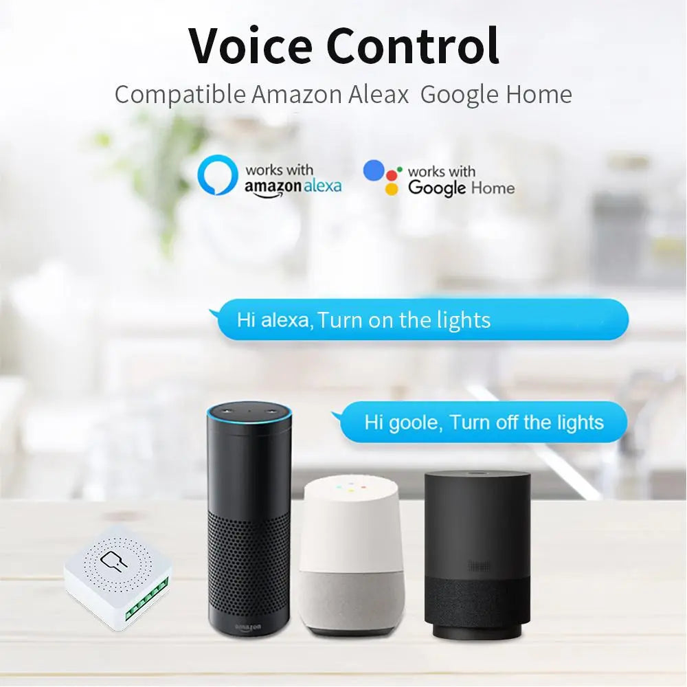 Mini WiFi Smart Switch with Timer & App Control MigliorPrezzi.com
