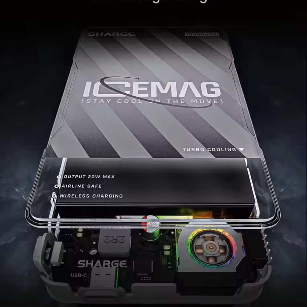 <tc>Magnetic Charger™ | 10000 mAh with Advanced Heat Dissipation</tc>