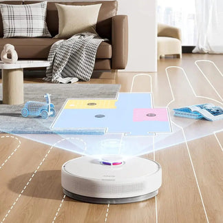 Robot Aspirapolvere™ | Pulizia Intelligente con Base Automatica e Lavapavimenti MigliorPrezzi.com
