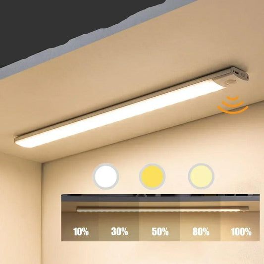 Xiaomi Night Light Motion Sensor Wireless LED USB Rechargeable Wall Lamp 3 Colors Dimming Night Lamp Decoration Bedroom Cabinet