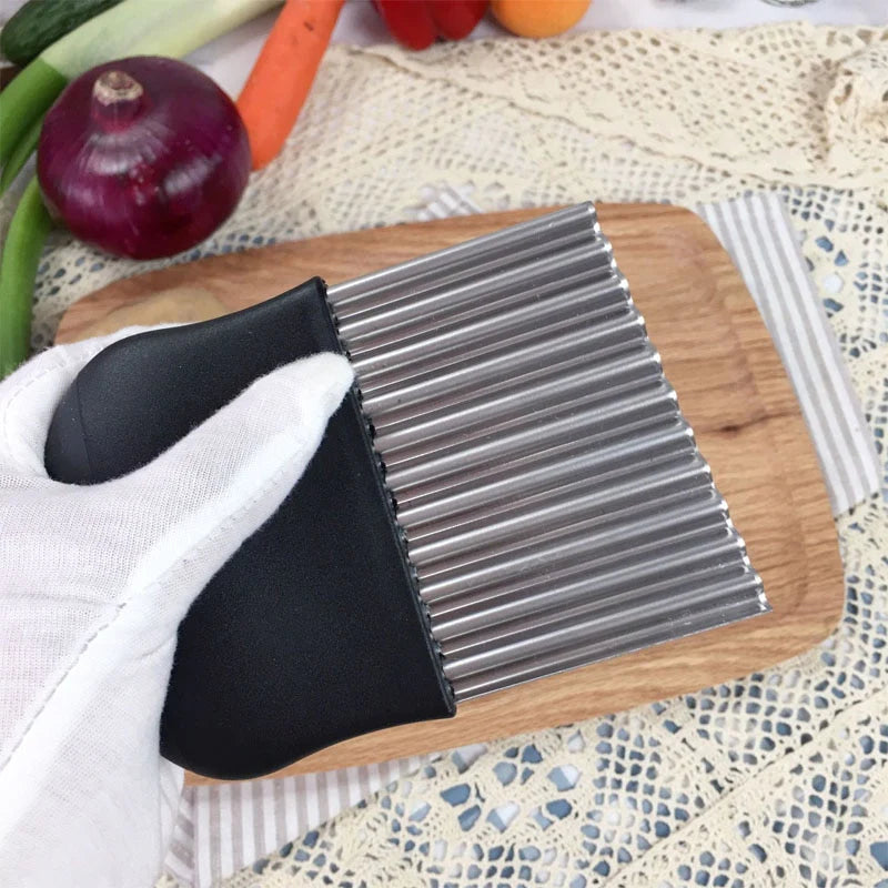 Affetta Patate Zigzag | Taglio Perfetto per Patatine e Verdure