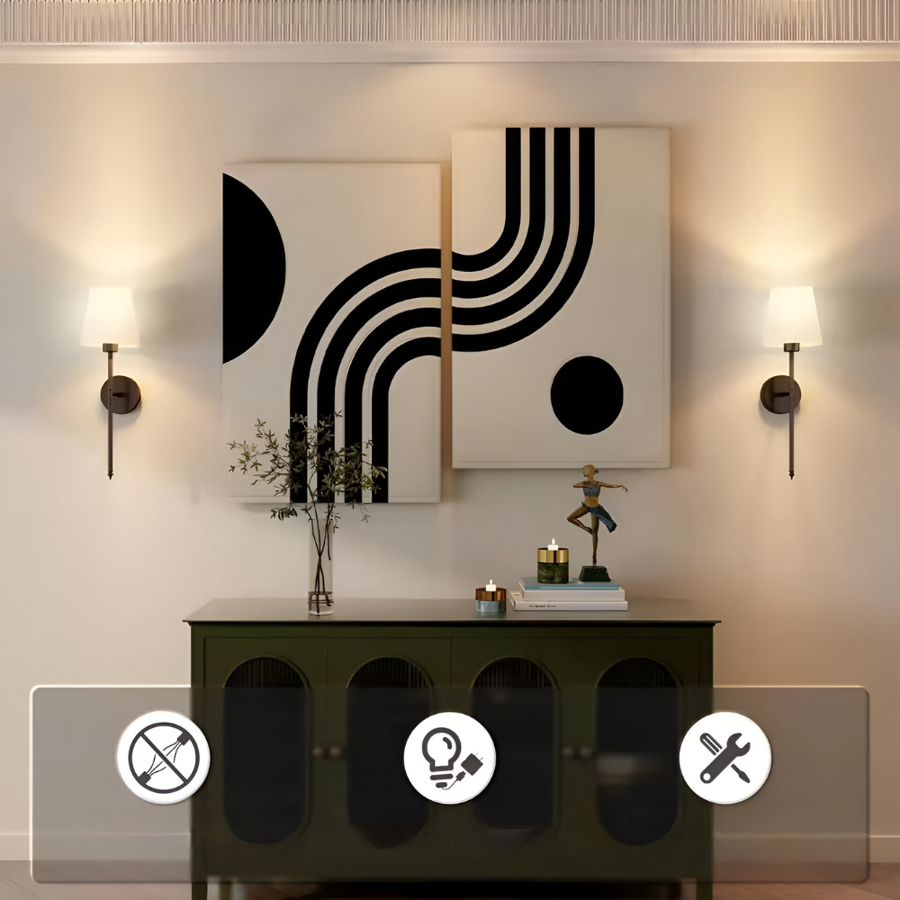 American Applique ™ | Elegant wireless wall lighting