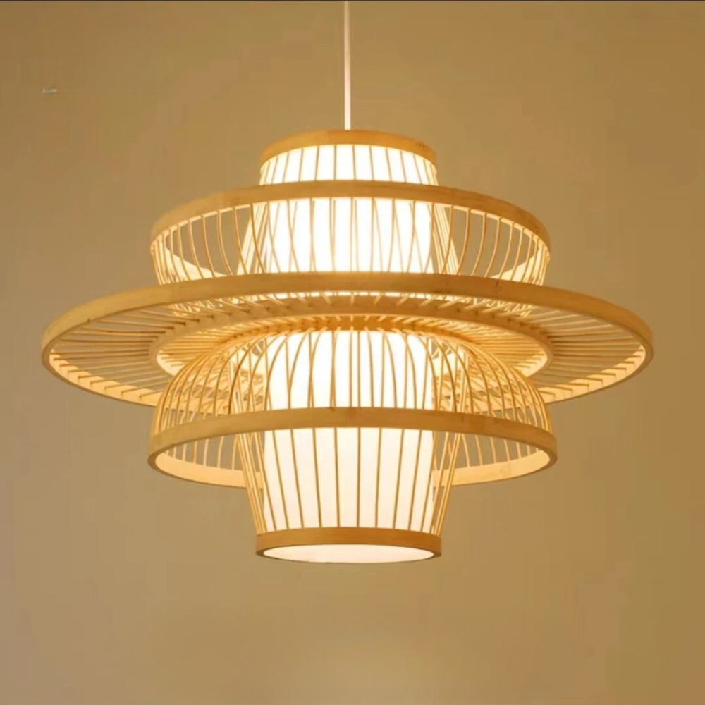<tc>Bamboo Ceiling Light™ | Modern Craftsmanship for Elegant Ambience</tc>