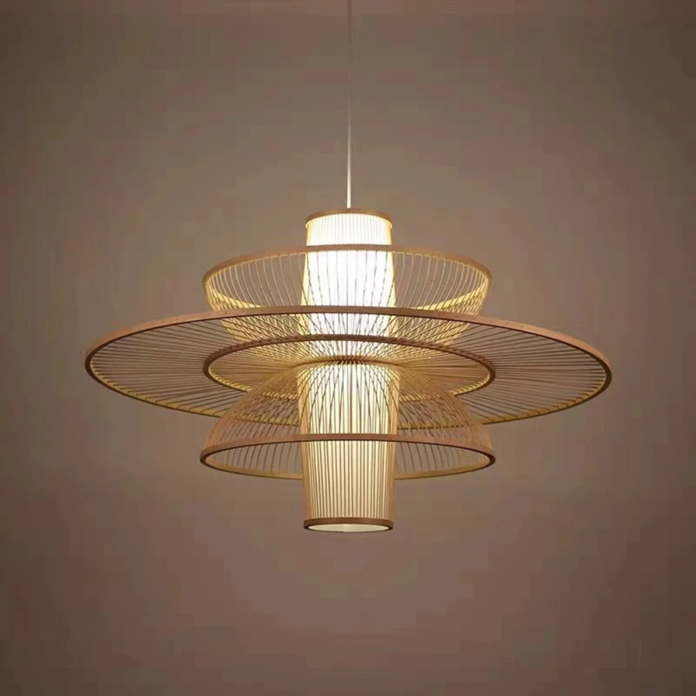<tc>Bamboo Ceiling Light™ | Modern Craftsmanship for Elegant Ambience</tc>