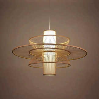 <tc>Bamboo Ceiling Light™ | Modern Craftsmanship for Elegant Ambience</tc>