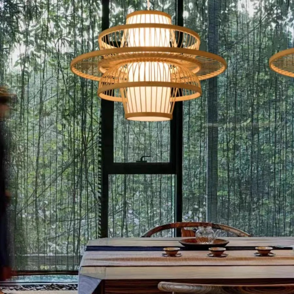 <tc>Bamboo Ceiling Light™ | Modern Craftsmanship for Elegant Ambience</tc>
