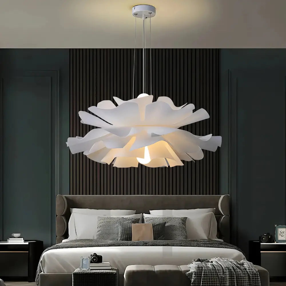 Lampade a sospensione in acrilico™ | Elegante lampadario a forma di loto a risparmio energetico MigliorPrezzi.com
